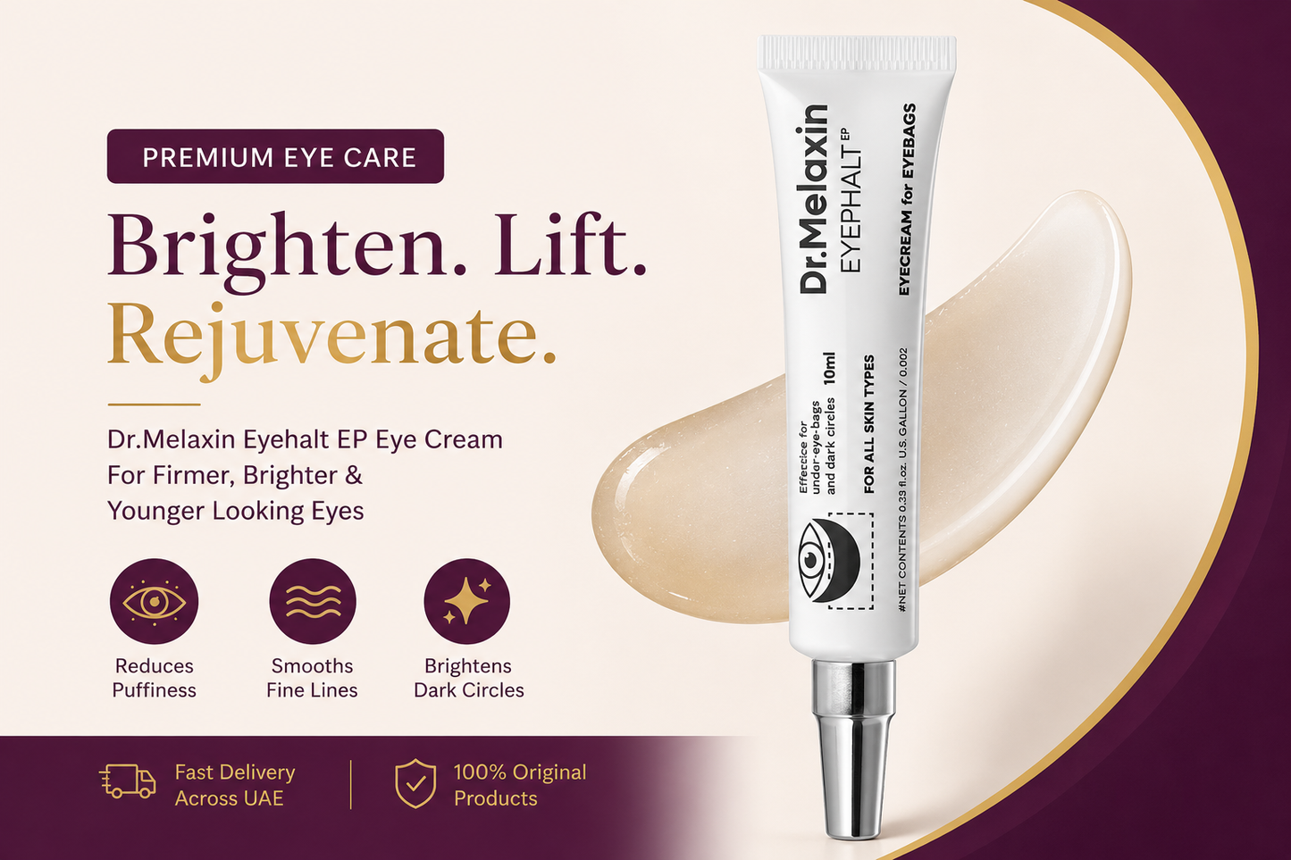 Dr. Melaxin Eyephalt Eye Bag Cream