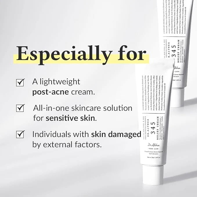 Dr Althea 345 Relief Cream For Intense Hydration