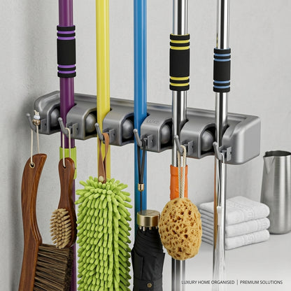 Brooms And Toiletries Organizer