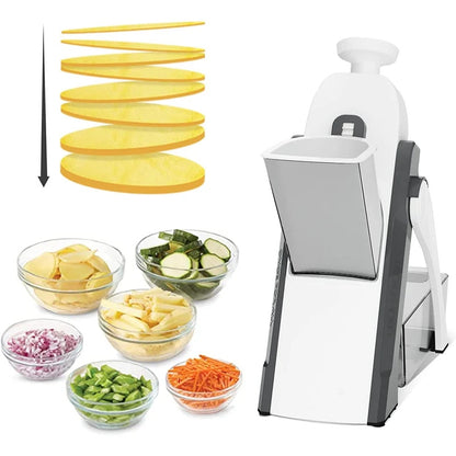 SliceMaster 4-in-1 Manual Vegetable Cutter
